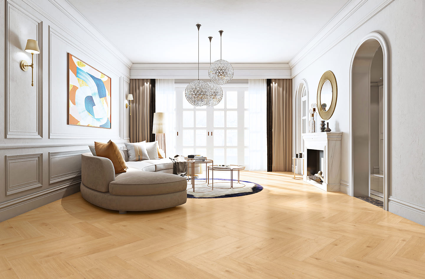 Ville Daroca Oak Laminat Parke