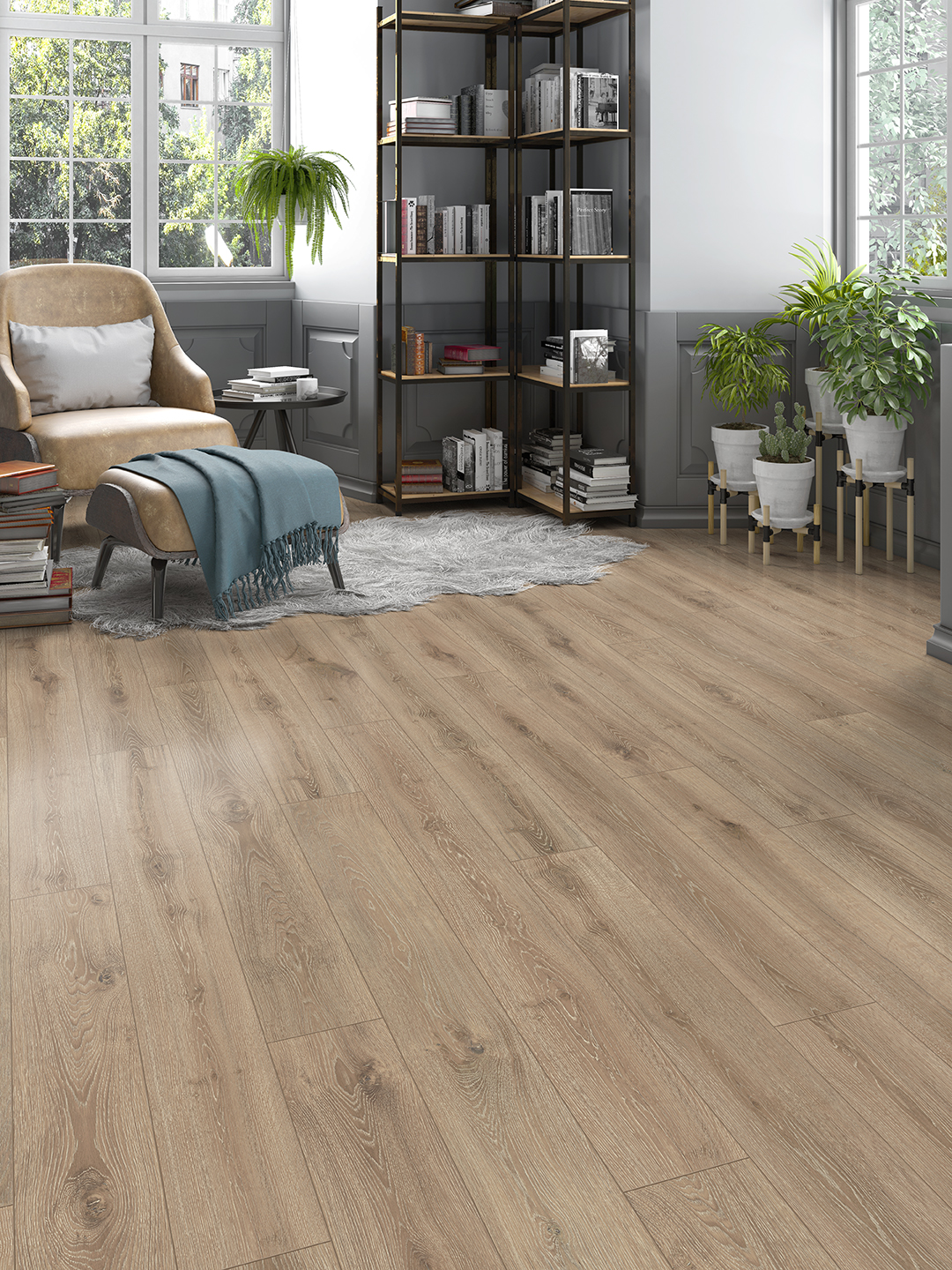 Plain Oak Greige