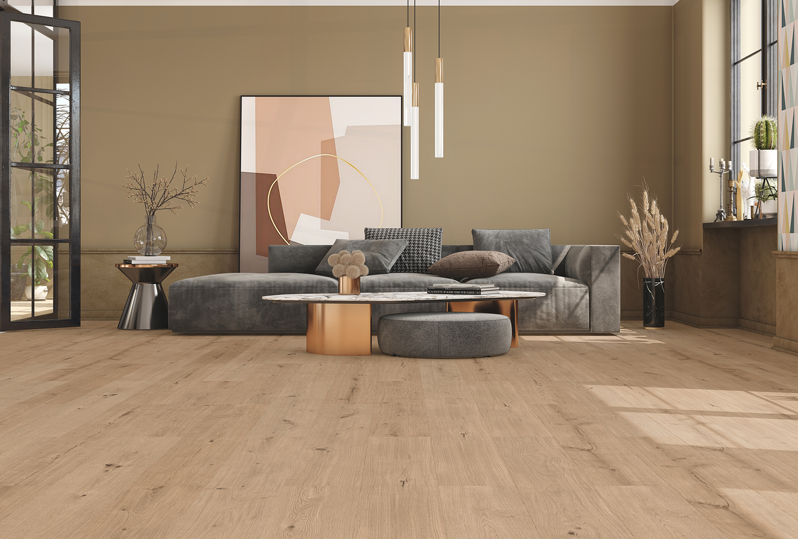 Pure Oak Grey Brown
