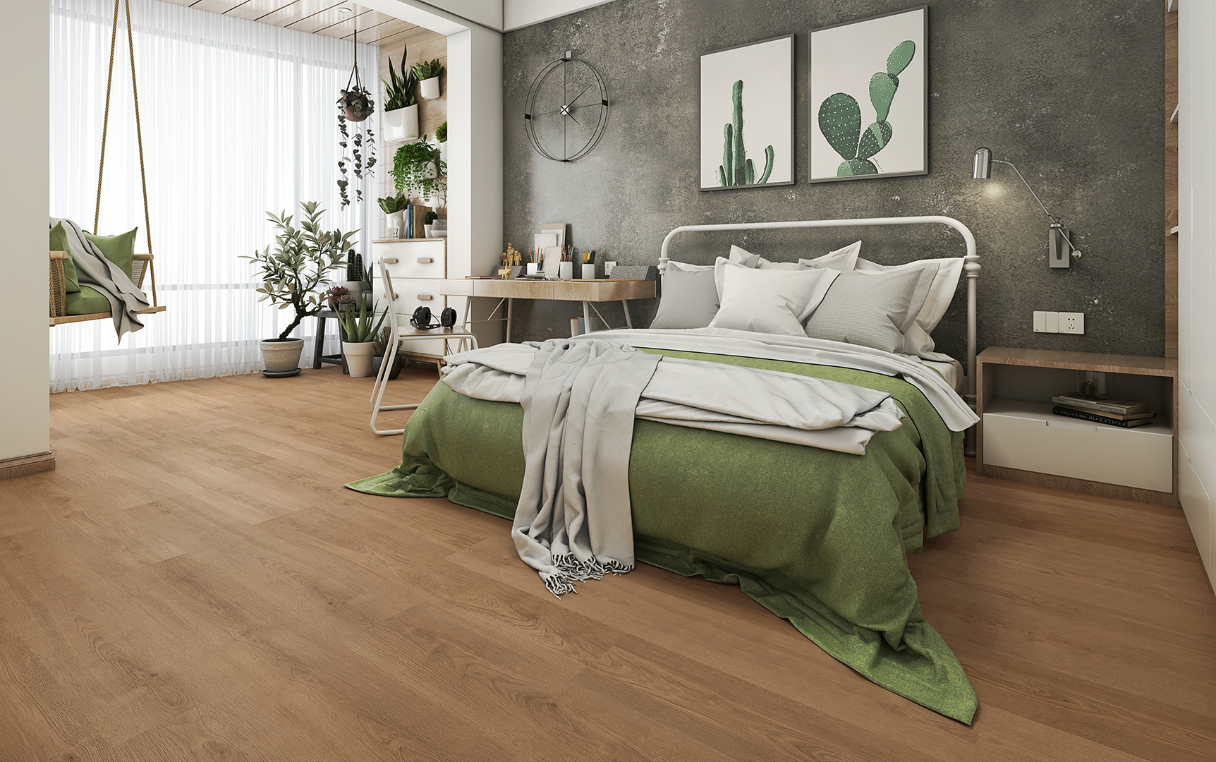 Soft Oak Mid Brown