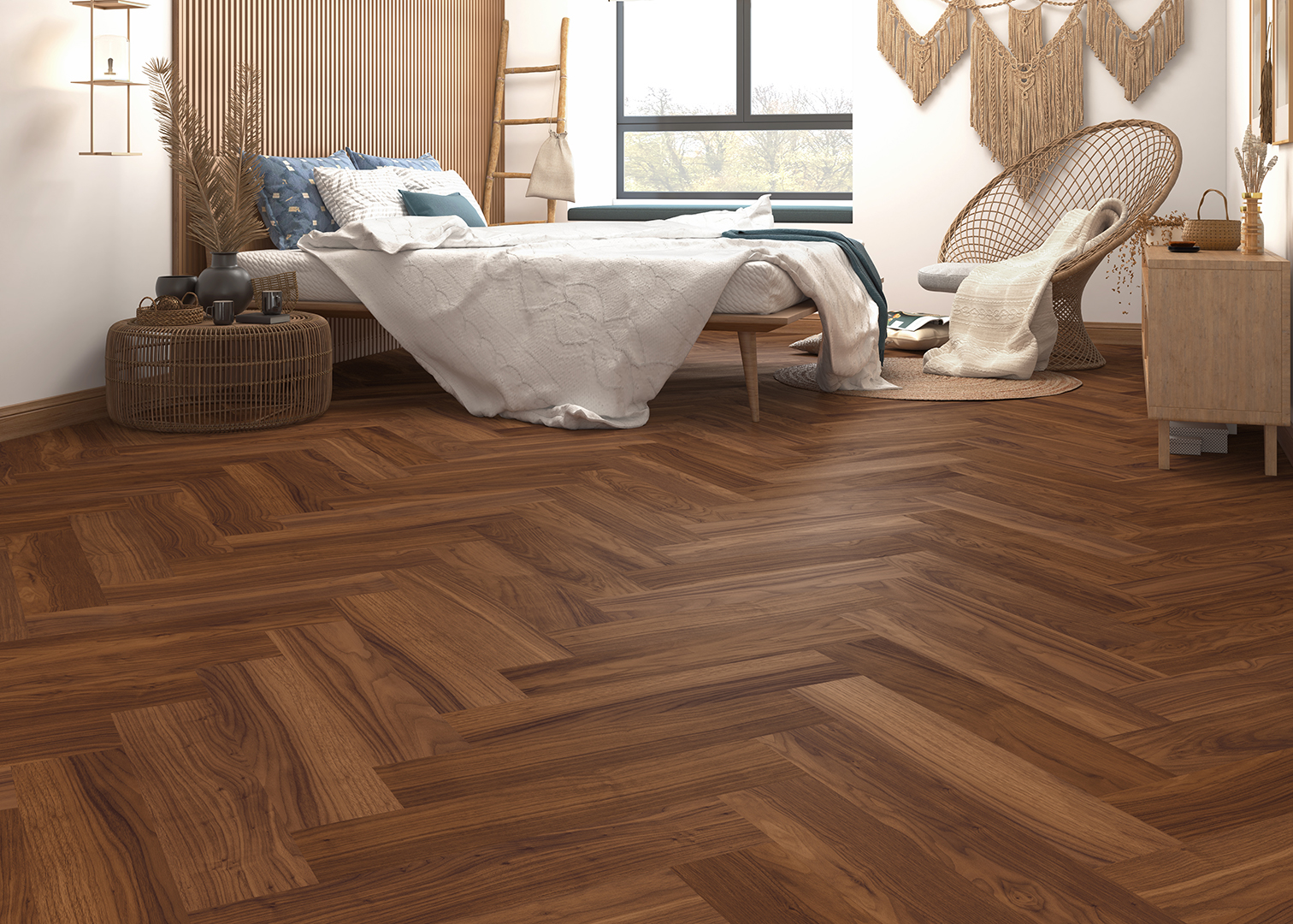 Walnut Red Brown